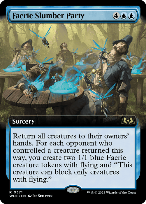 Faerie Slumber Party (WOE-371) - rare: (Extended Art)