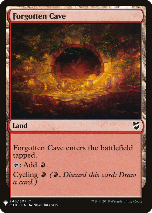 Forgotten Cave (LIST-C18-246) - common