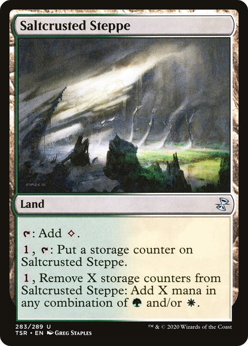 Saltcrusted Steppe (TSR-283) - uncommon - Foil