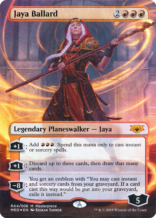Jaya Ballard (MED2-RA4) - mythic (Borderless) - Foil