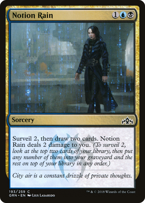 Notion Rain (GRN-193) - common - Foil