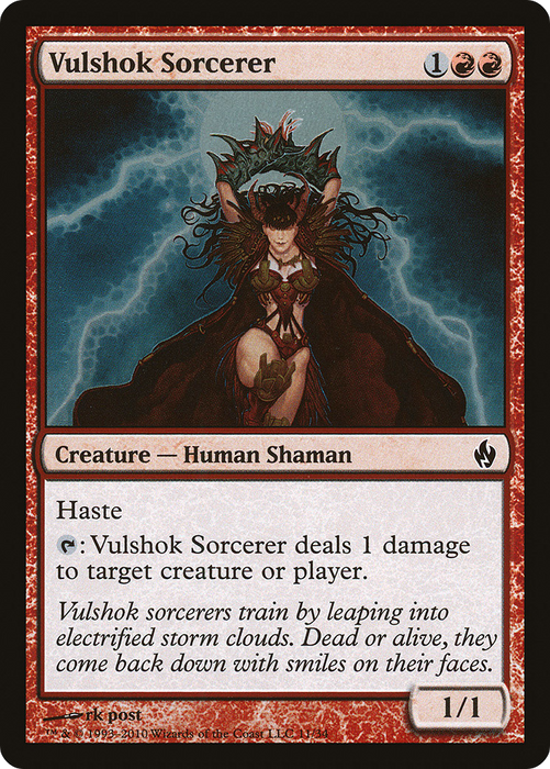 Vulshok Sorcerer (PD2-011) - common - Foil