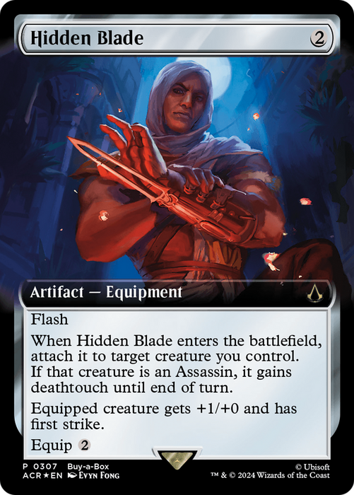 Hidden Blade (BABP-307) - rare: (Extended Art) - Foil