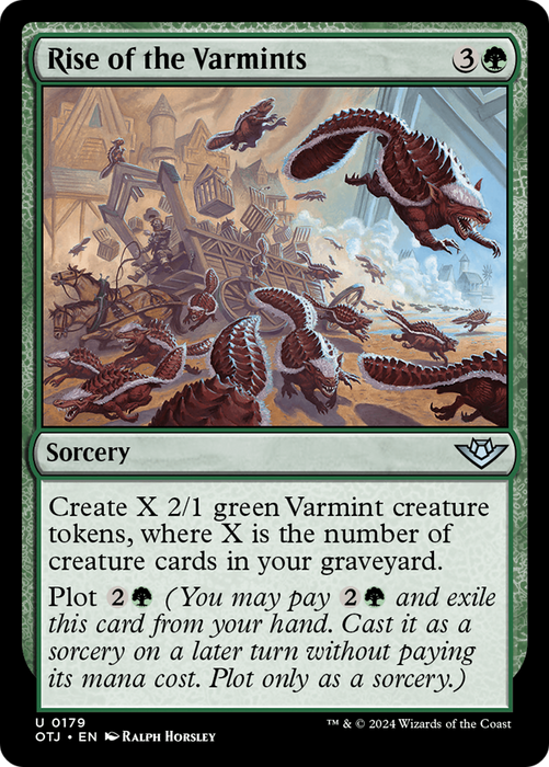 Rise of the Varmints (OTJ-179) - uncommon - Foil