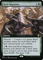 Herd Migration (DMU-413) - rare: (Extended Art) - Foil