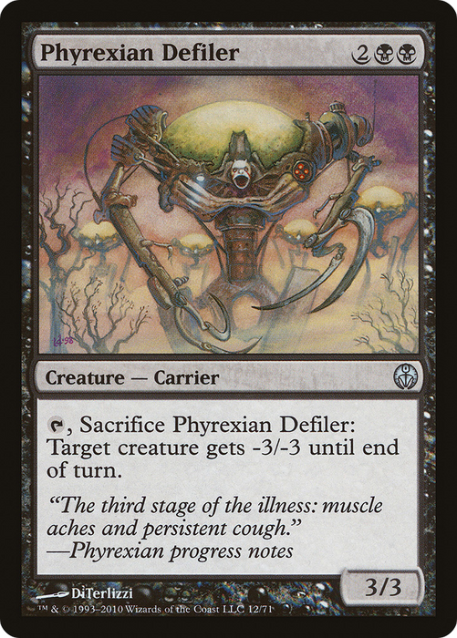 Phyrexian Defiler (DDE-012) - uncommon