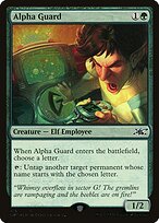 Alpha Guard (UNF-415) - common - Foil