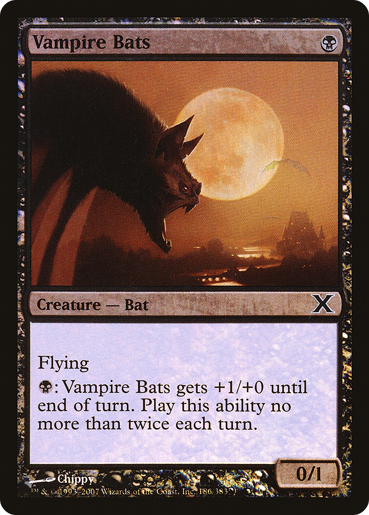 Vampire Bats (10E-186★) - common - Foil