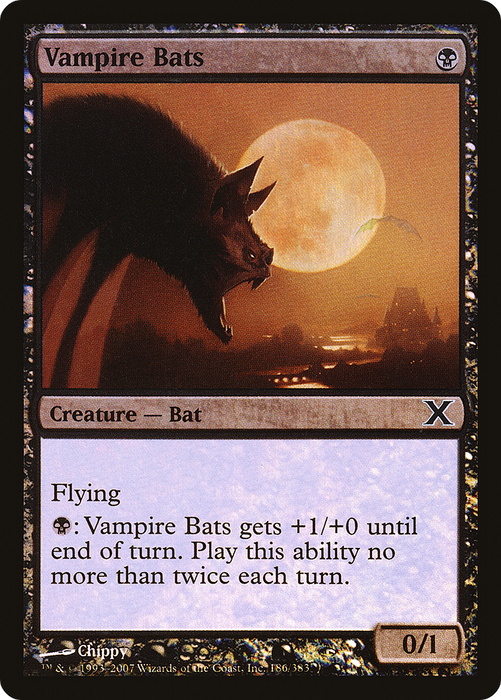 Vampire Bats (10E-186★) - common - Foil