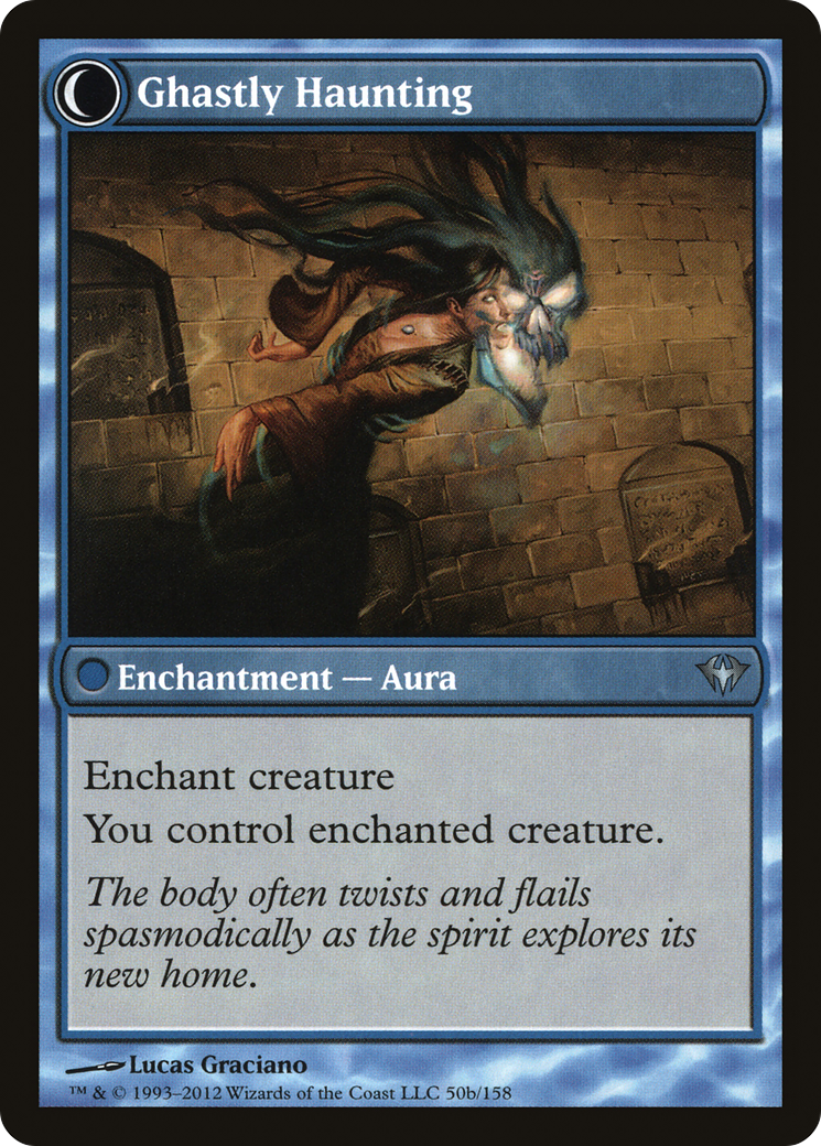 Soul Seizer // Ghastly Haunting (DKA-050) - uncommon: (Double Faced Transform)