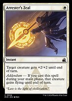 Arrester's Zeal (RVR-004) - common - Foil