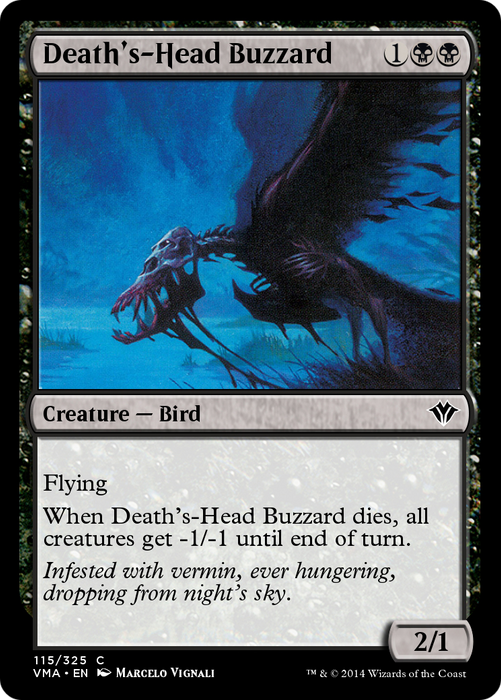 Death's-Head Buzzard (VMA-115) - common - Foil