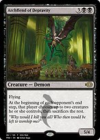 Archfiend of Depravity (PRM-55711) - rare - Foil