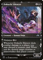 Dokuchi Silencer (NEO-340) - uncommon: (Showcase) - Foil