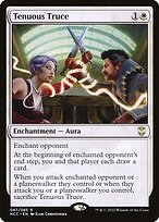 Tenuous Truce (NCC-087) - rare - Foil