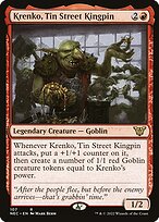 Krenko, Tin Street Kingpin (NEC-107) - rare