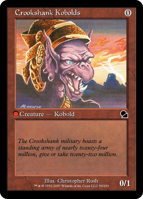 Crookshank Kobolds (ME1-090) - common