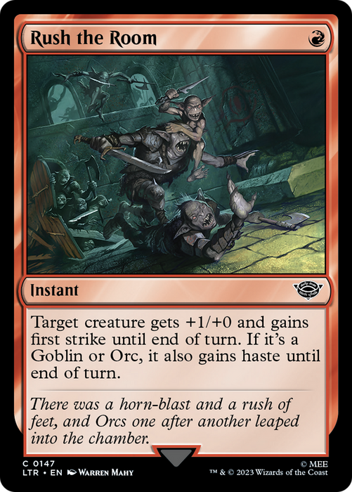 Rush the Room (LTR-147) - common - Foil