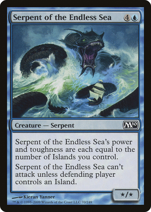 Serpent of the Endless Sea (M10-070) - common - Foil