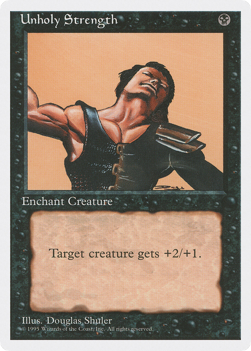 Unholy Strength (4ED-166) - common