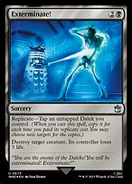 Exterminate! (WHO-673) - uncommon - Foil