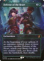 Defense of the Heart (WOT-100) - mythic (Borderless) - Foil