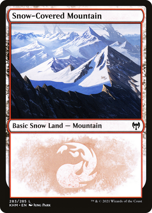 Snow-Covered Mountain (KHM-283) - common: (snow)