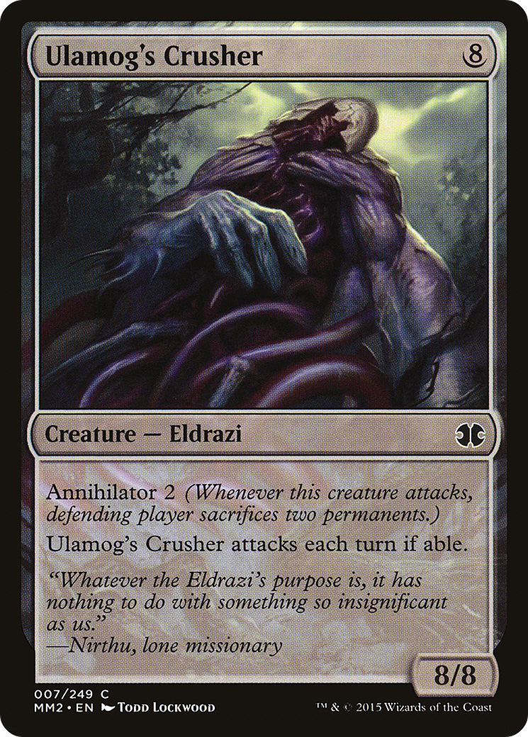 Ulamog's Crusher (MM2-007) - common