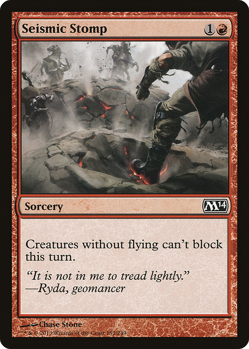 Seismic Stomp (M14-152) - common - Foil