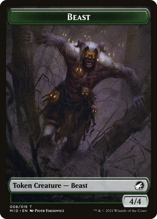 Beast (TMID-008) - common - Foil