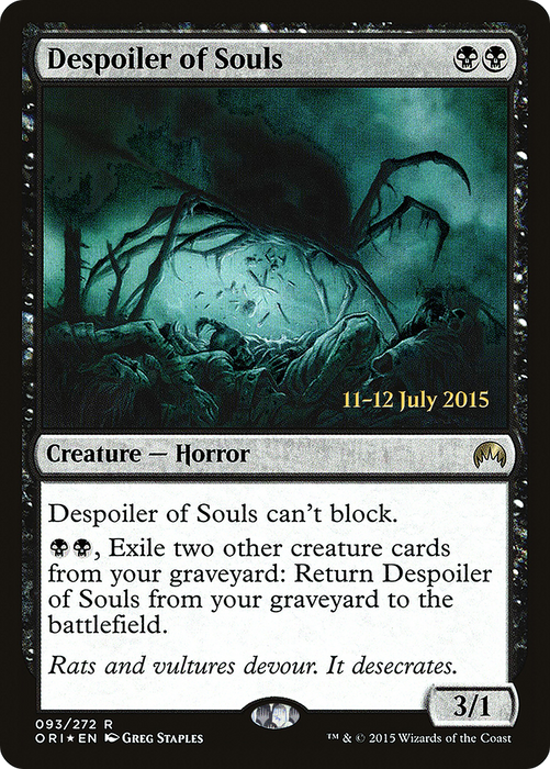 Despoiler of Souls (PRE-93S) - rare - Foil