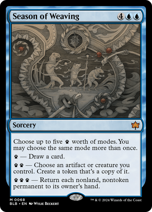 Season of Weaving (BLB-068) - mythic - Foil