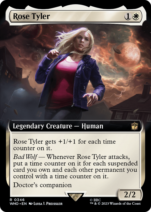 Rose Tyler (WHO-346) - rare: (Extended Art) - Foil