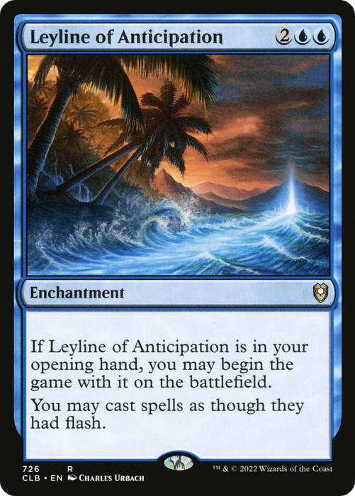 Leyline of Anticipation (CLB-726) - rare