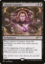 Liliana's Contract (SLD-161) - rare - Foil