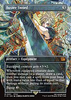 Buster Sword (Borderless) (FIN-351) - mythic