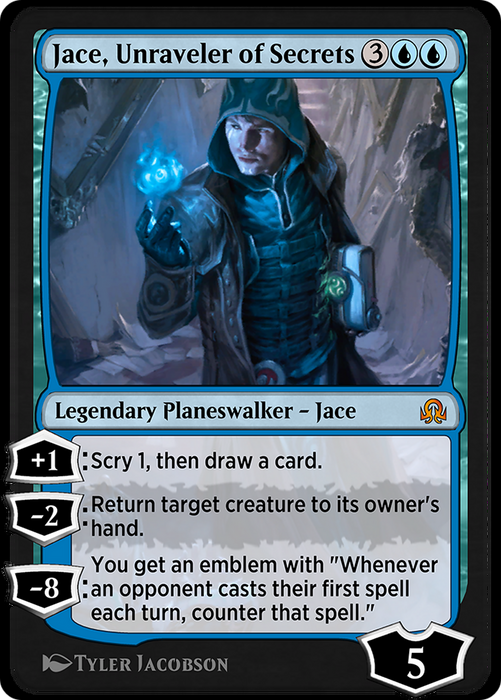 Jace, Unraveler of Secrets (SIR-077) - mythic