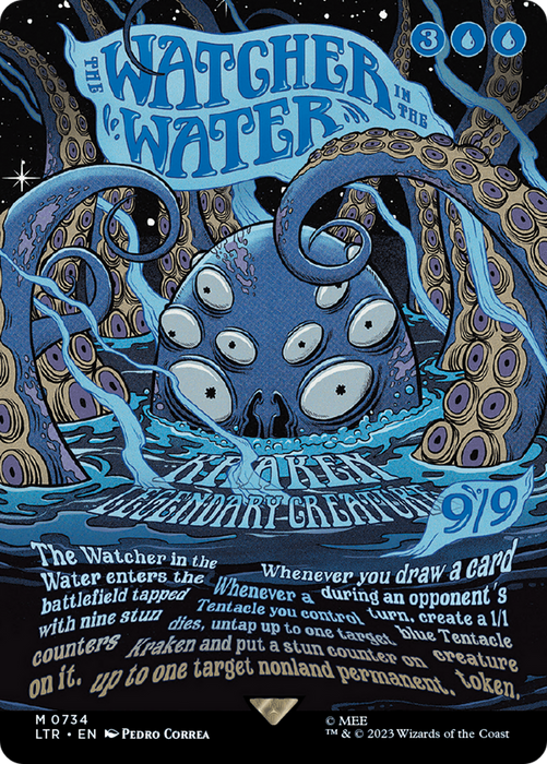 The Watcher in the Water (LTR-734) - mythic (Borderless) - Foil