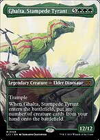 Ghalta, Stampede Tyrant (LCI-326) - mythic (Borderless)