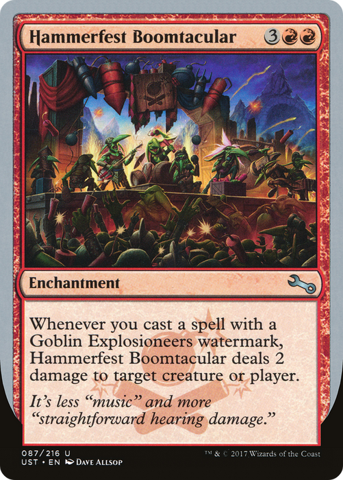 Hammerfest Boomtacular (UST-087) - uncommon