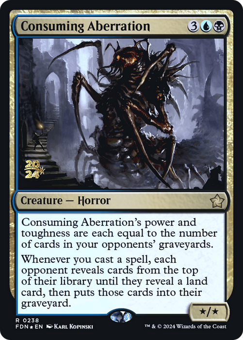 Consuming Aberration (PRE-238S) - rare - Foil
