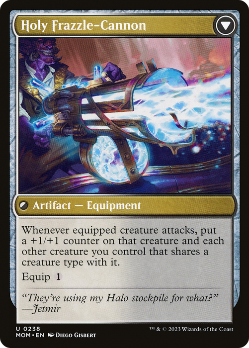 Invasion of New Capenna // Holy Frazzle-Cannon (MOM-238) - uncommon - Foil