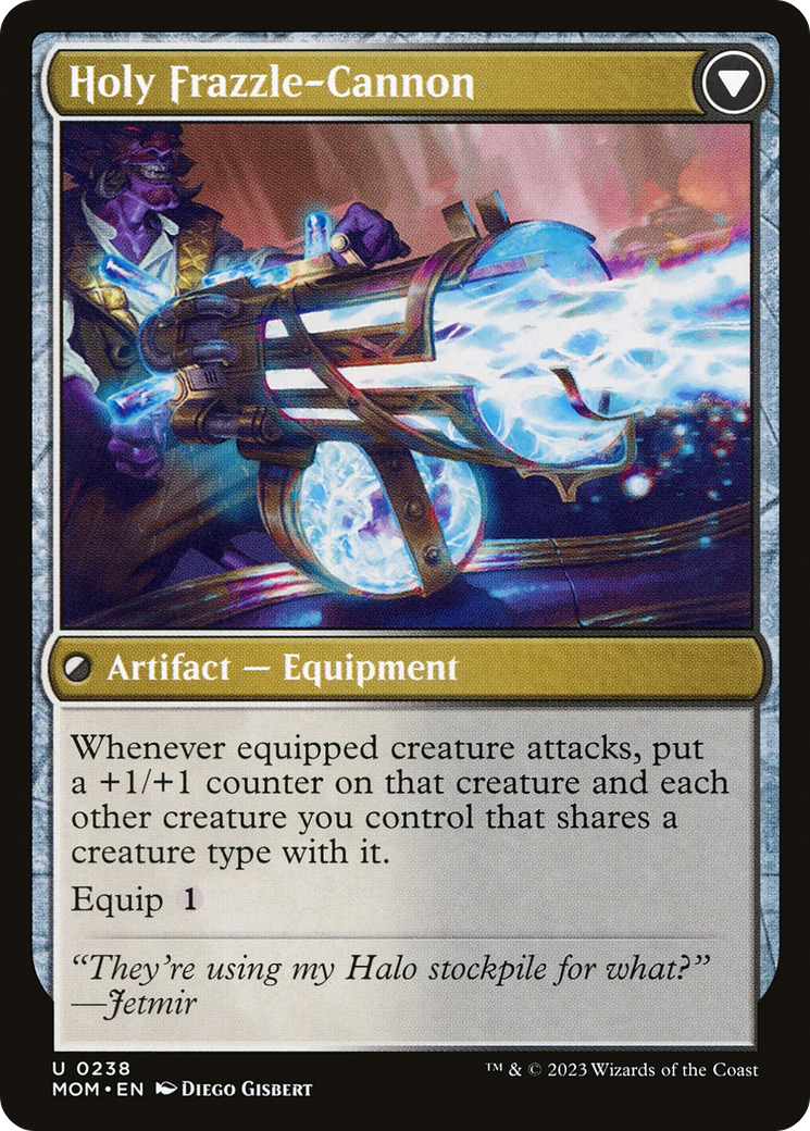 Invasion of New Capenna // Holy Frazzle-Cannon (MOM-238) - uncommon
