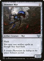 Shimmer Myr (NEC-157) - uncommon
