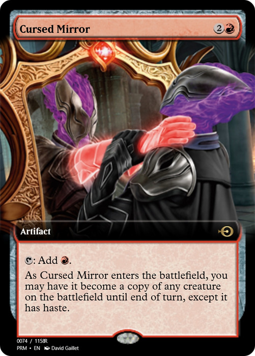 Cursed Mirror (PRM-90120) - rare - Foil