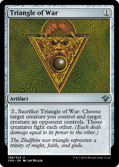 Triangle of War (VMA-288) - uncommon