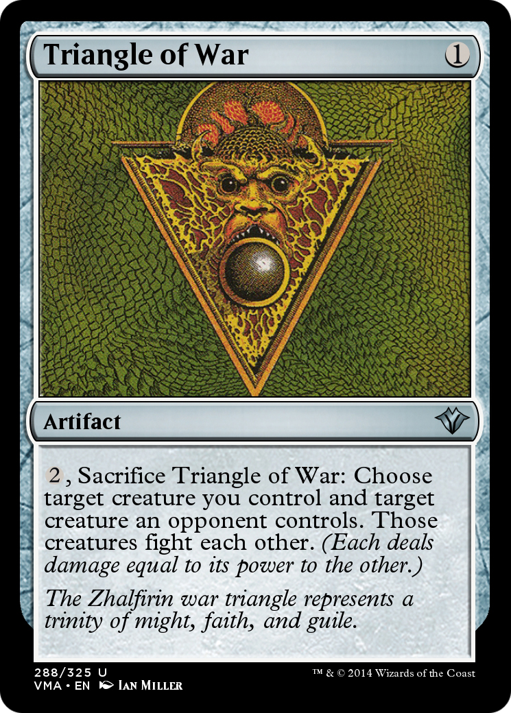 Triangle of War (VMA-288) - uncommon - Foil
