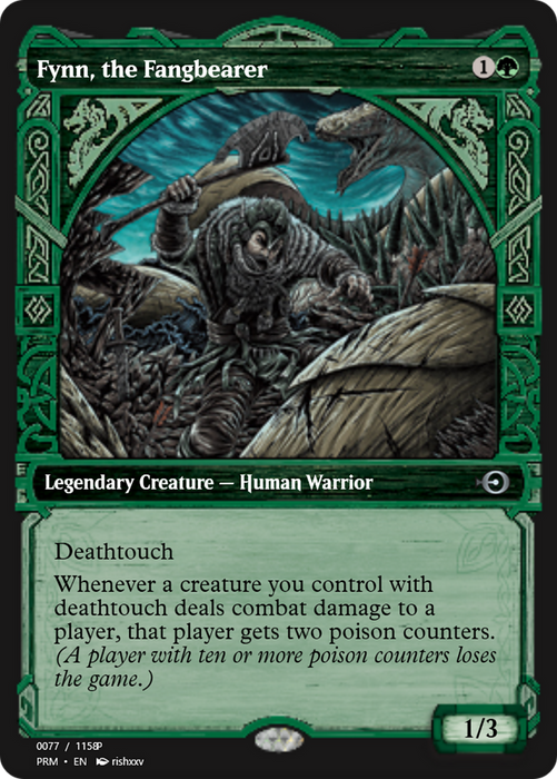 Fynn, the Fangbearer (PRM-88354) - uncommon - Foil