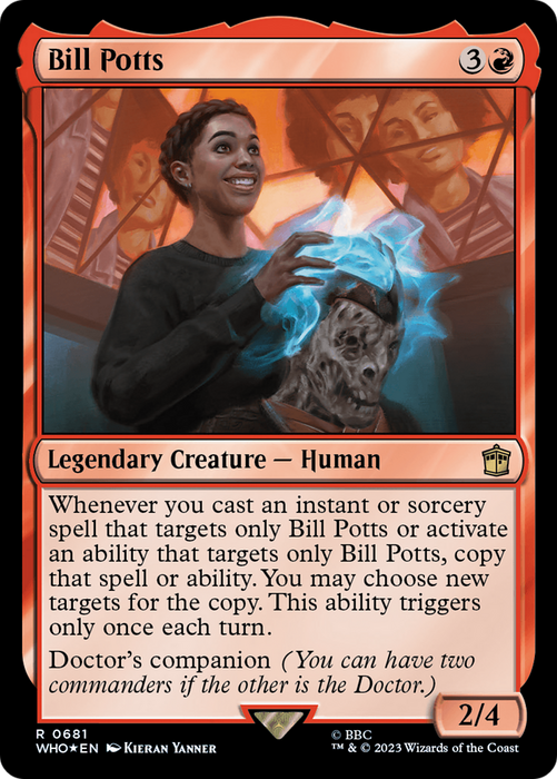 Bill Potts (WHO-681) - rare - Foil