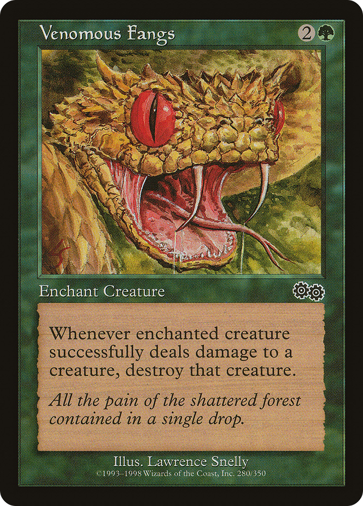 Venomous Fangs (USG-280) - common